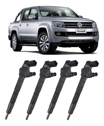 Kit 4 Bicos Injetores Amarok 2.0 16v Tdi 2012 0445110369